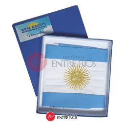 Bandera de Ceremonia Argentina para Jardín (bordada)