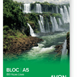 Bloc de hojas Ledesma Avon A5 lisas 80 hojas 65 g/m²