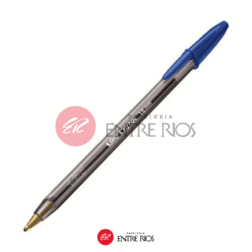 Bolígrafo BIC Cristal 1.6 mm Azul