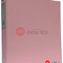 Carpeta Escolar Nº3 The Pel de 3 Anillos - Rosa