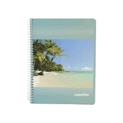 Cuaderno Espiral Flexible 42 Hojas Rayadas Maratón A5 (16x21 cm)
