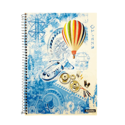 Cuaderno Espiral Flexible A5 80 Hojas Cuadriculado - Maratón