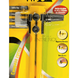 Cuchilla Compás Nivamax Regulable Big Cortador de Círculos