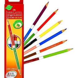 Faber-Castell Ecolápices Bicolor x6 (12 colores)