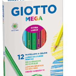 Lápices de color Giotto Mega x12