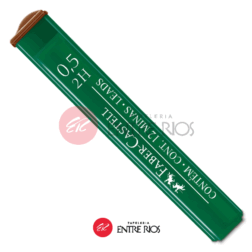 Minas Faber-Castell 0,5 mm (H y 2H) - Estuche x12