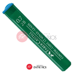 Minas Faber-Castell 0.7 mm 2B (tubo x12)